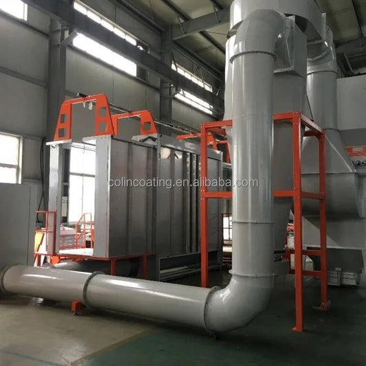 Powder Coating Equipment Spray Paint Booth Cabin system for powder recovery