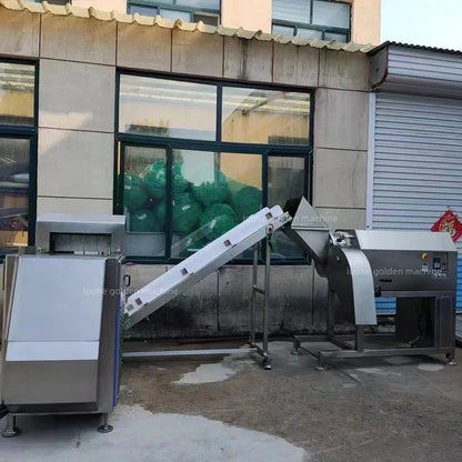 -10 degrees factory use heavy duty  Commercial Meat Cube Cutter for pet food /Meat Cube Cutting Machine/Frozen Meat Dicer Cuber