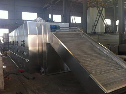 Industrial mesh band chain conveyor drying machine rice noodle multi layer mesh belt dryer machine