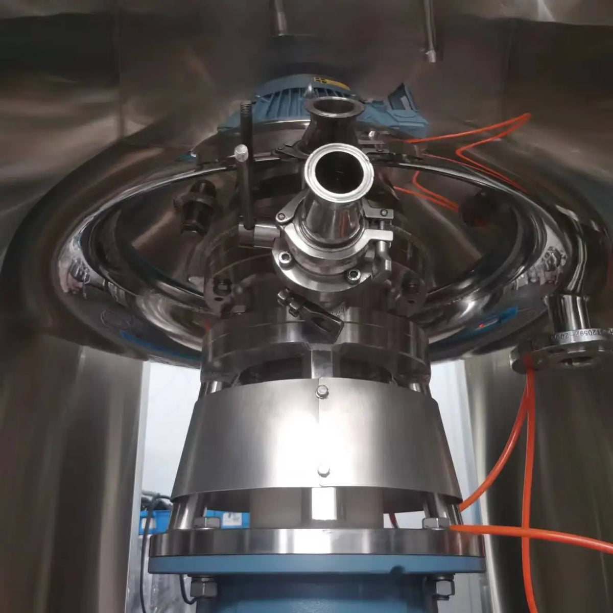 500L Stainless steel emulsifying machine vacuum emulsifier mixing tank system