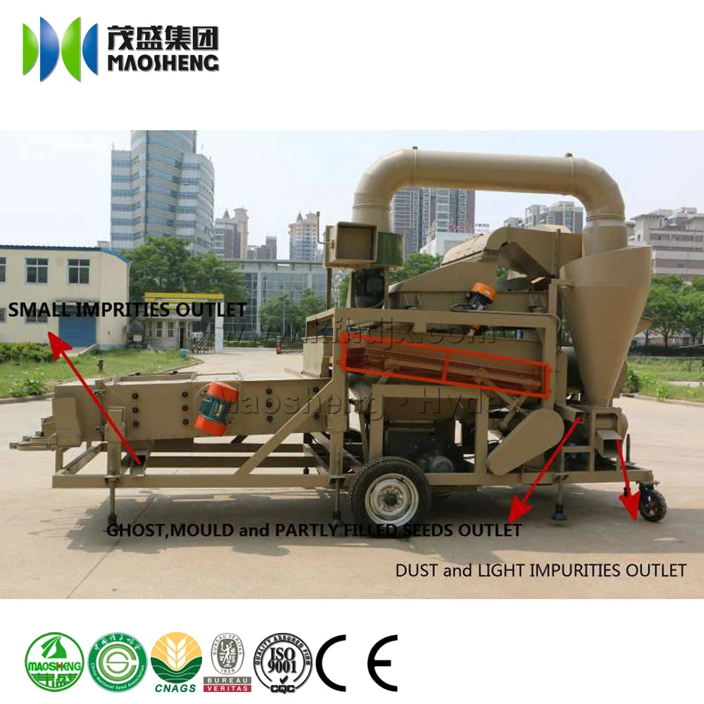 Excellent selection seed cleaning machinery Corn Maize Seed Thresher Cleaner Sorter Machine for agriculture