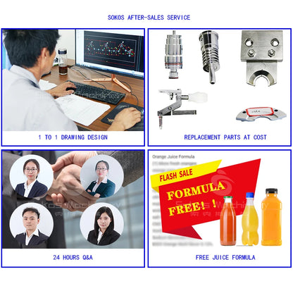 Sokos Automatic Complete 10000BPH Bottled Mineral Water Filling Line For Small Factory