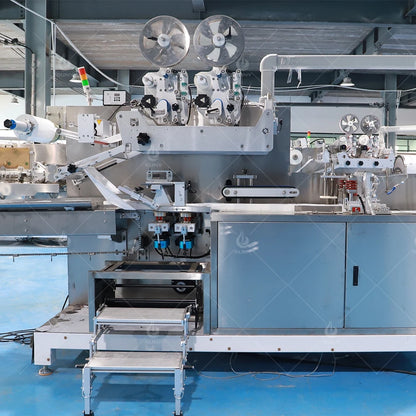 Cheaper Wet Wipes Napkin Tissue Making Machine Production Line with Low Price Baby Wipes Packing Machine