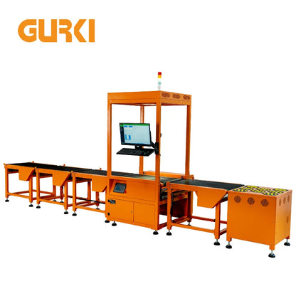 GURKI Customized Mail Sorting Machine / Parcel Sorting System / Cross Belt Sorting Conveyor for express with DWS
