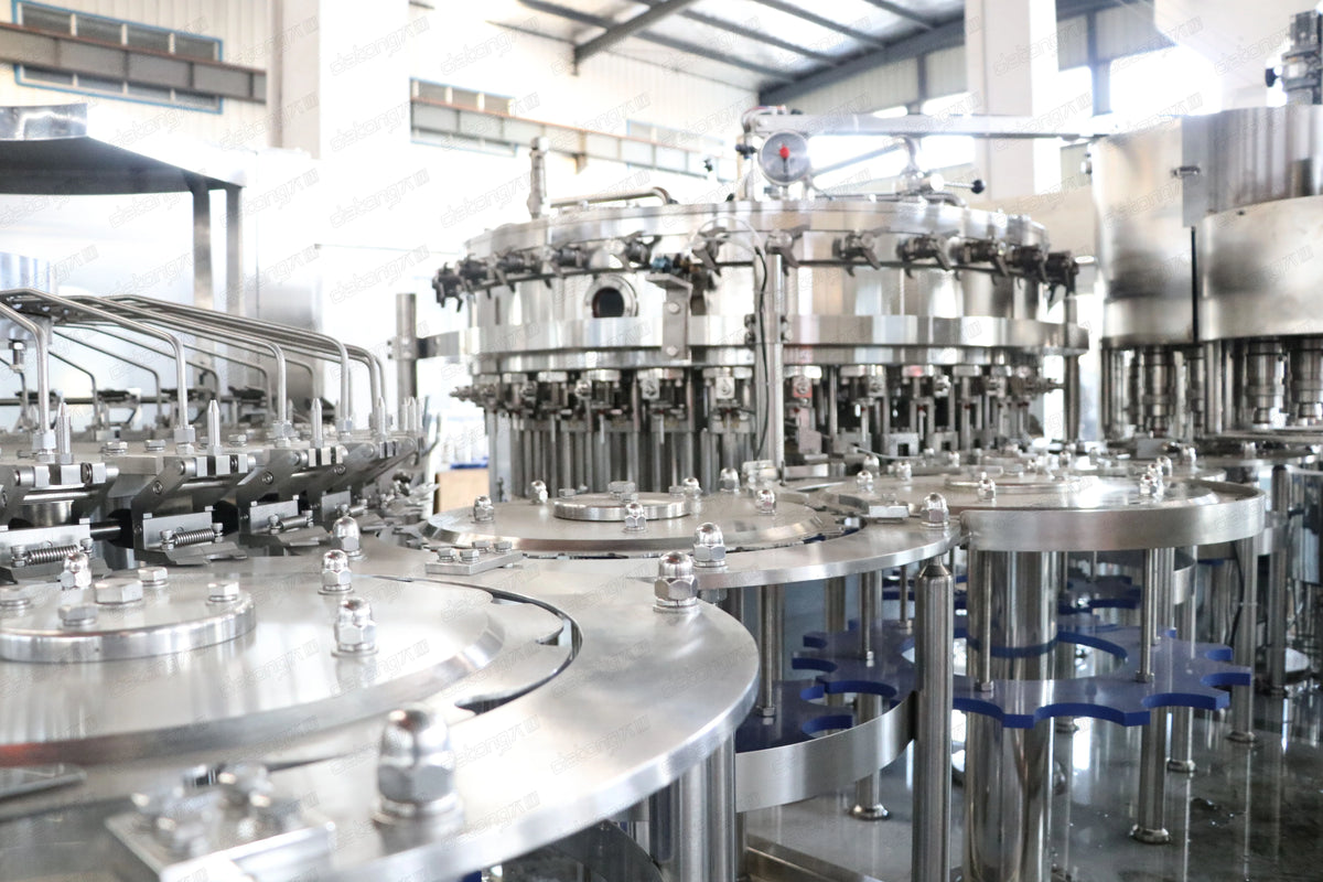 Complete Production Line For Carbonated Soft Drink Filling Bottling Machine Soda Water Plant CSD Filling Machine