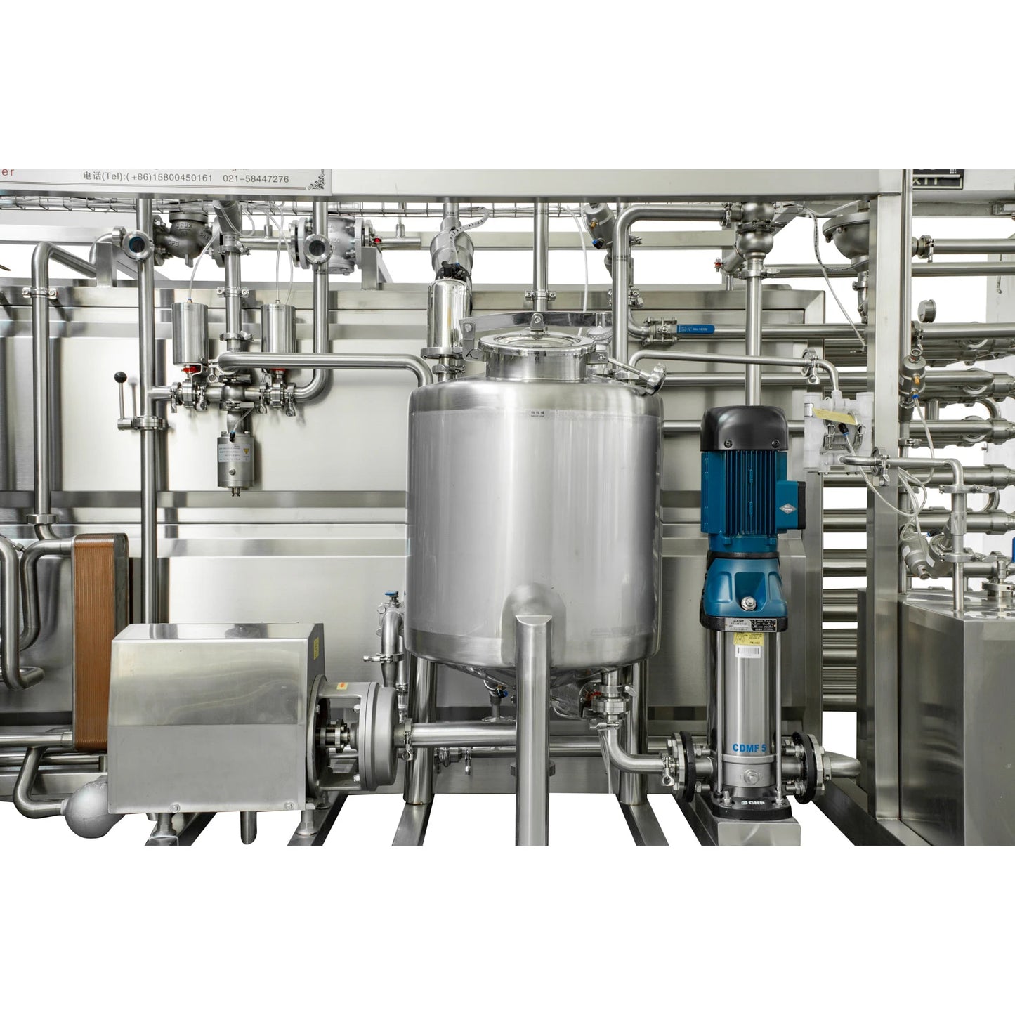 Professional Custom Tubular Milk Pasteurization Sterilizer For Commercial Yogurt Making Plant