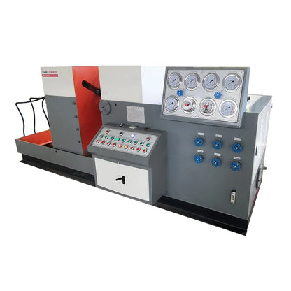 With acquisition system Flanged Valve Pressure Test Bench  Repair Workshop Industrial Valve Testing Equipments