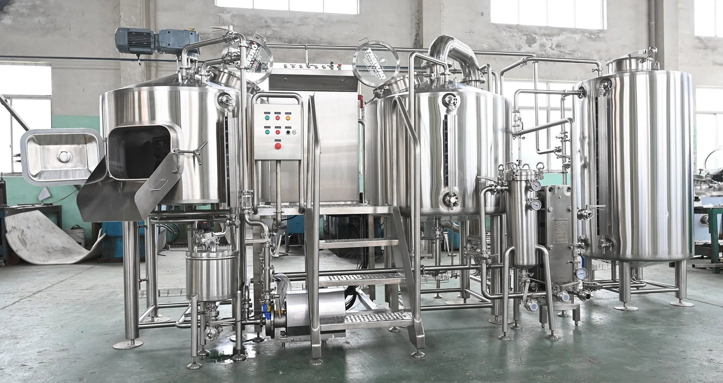3 bbl electric craft restaurant beer brewhouse brewing fermentation equipment for microbrewery system