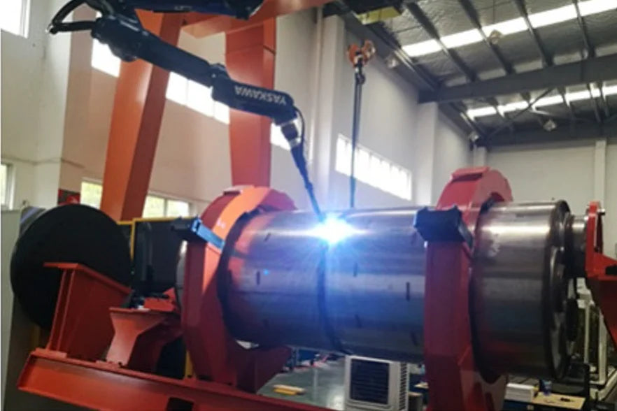 6 Axis Yaskawa Welding Robot Machine MA2010 With Robot Positioner And YD-500KR Welder CO2/MAG/MIG For Spot Welding Laser Welding