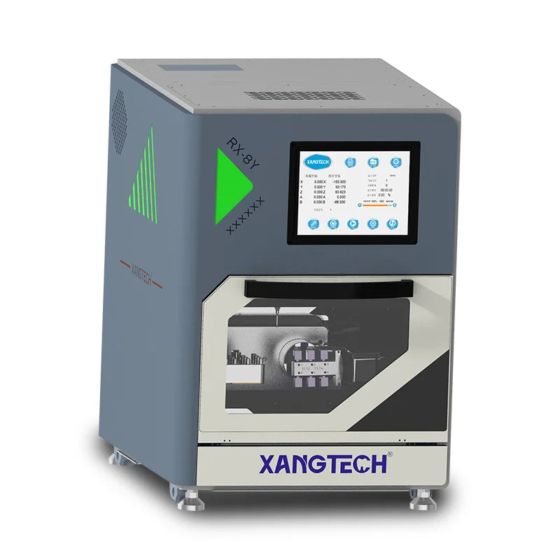 Xangtech Dental RX-8Y 5 Axis Wet Milling Machine For Lithium Disilicate Titanium Pillar