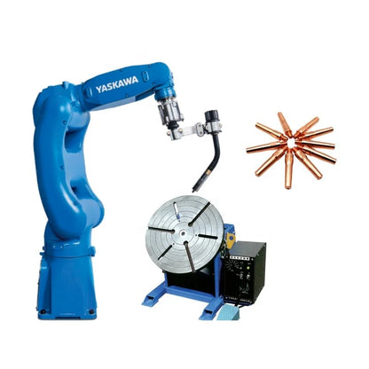 High Quality Yaskawa AR700 Payload 8kg Reach 727mm Arc Welding Robot And Lincoln Welding Machine In Stock