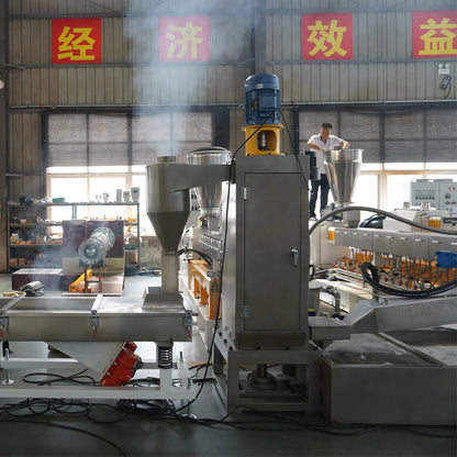 Multifunctional single/double/triple screw extruder plastic masterbatch making machine recycled plastic extruding machine
