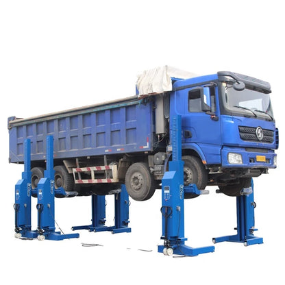 Factory Supply Four Post Mobile Column Truck Lift Commercial heavy truck lift