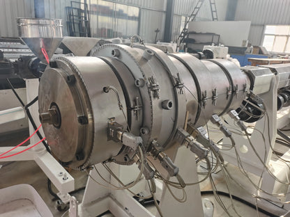 Flexible HDPE Plastic Pipe Tube Water Supply Drainage Single Screw Irrigation Extrusion Making Machine Line