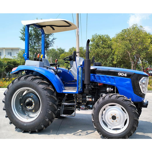 90HP multifunction agricolas 4wd farmer tractores compact agriculture small farm tractor