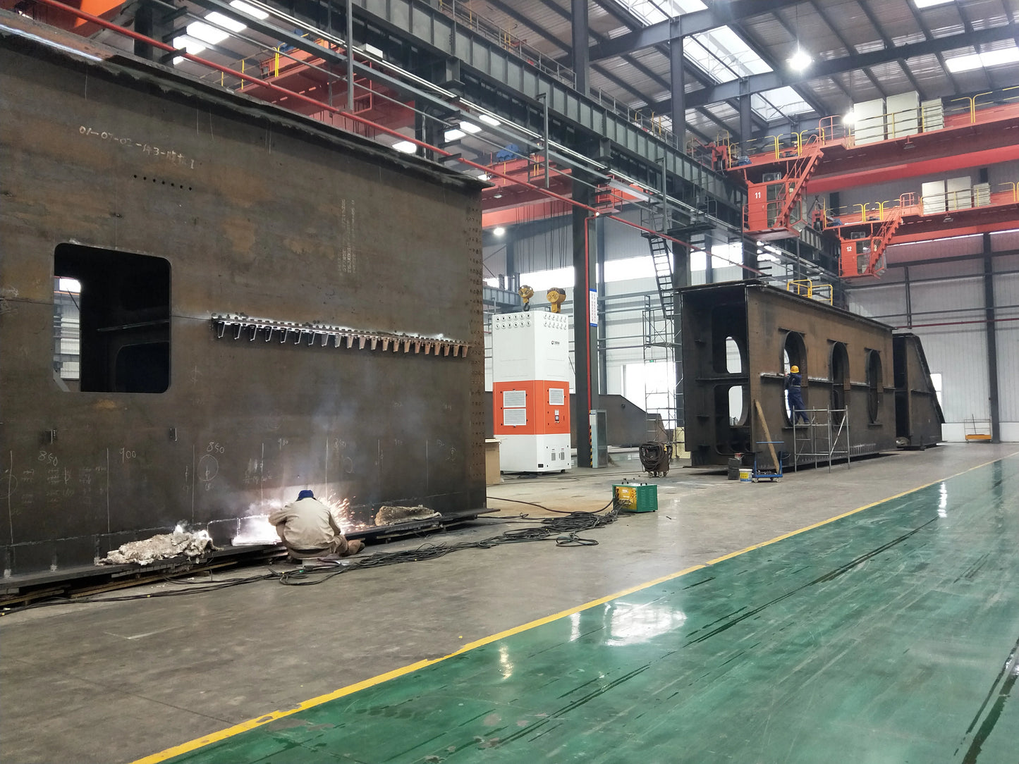Pulse jet cleaning industrial fume extraction tower dust filter tower fume ventilation system smoke purifier fume extraction