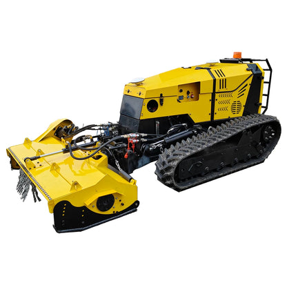 Large bush Mower Efficient heavy duty large/4 stroke crawler remote control shingle mower