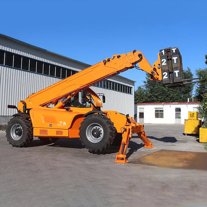 Telescopic forklift euro 5 engine 4t 4.5t 5ton telehandler forklifft with 17m 18m llift height