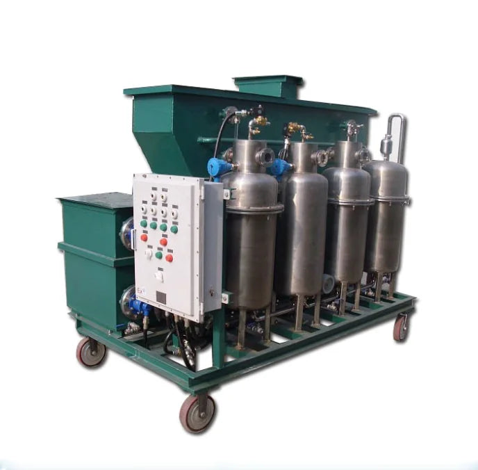 hydraulic oil cleaning machine/purifier/oil and water separator/mobile oil refinery