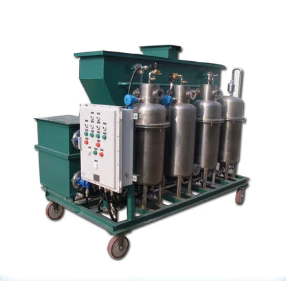 hydraulic oil cleaning machine/purifier/oil and water separator/mobile oil refinery