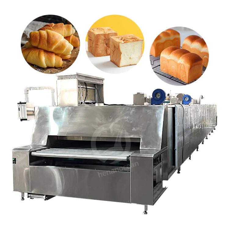 OCEAN High Quality Continuous Medium Pastry Bake Cookie Pita Bread Tunnel Oven for Bakery