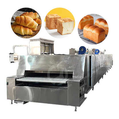 OCEAN High Quality Continuous Medium Pastry Bake Cookie Pita Bread Tunnel Oven for Bakery