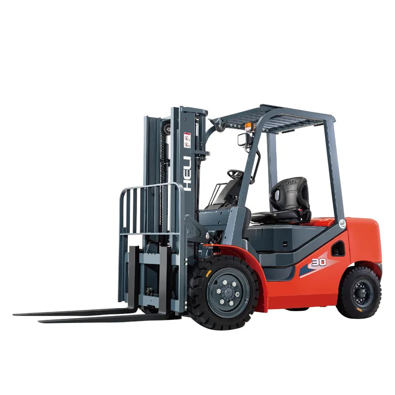 heli 2.5 ton LP Gas Engine lift truck 3.8 ton fork lift diesel forklift truck