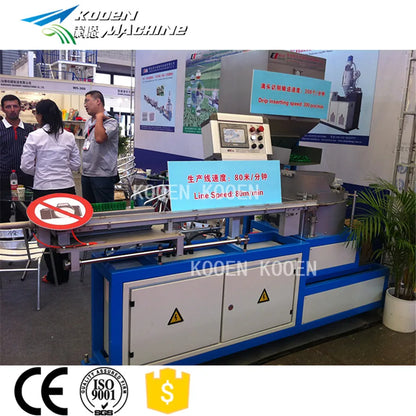 Good Reputation Drip Irrigation Belt production line making machinery drip tape extrusion line machine cover winder