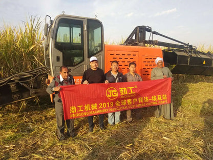 Jinggong sugarcane harvesting machine sugar cane harvester for sale