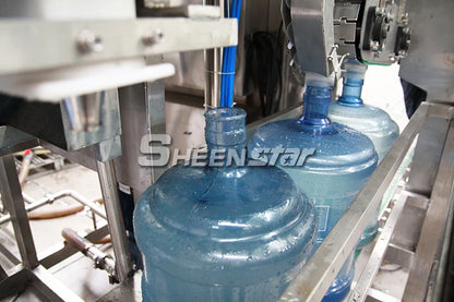 450 bph automatic 5 gallon 20 liter bottled water filling machine