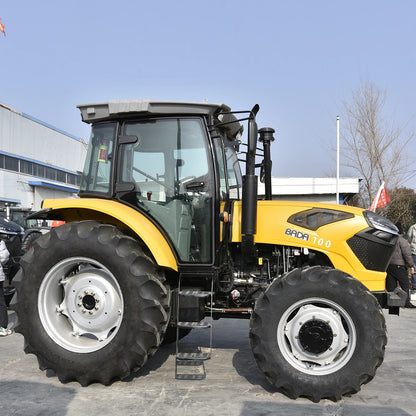 china 100hp farm tractor 4wd Trator Tracteur 100 PS Traktor vineyard 4x4 agriculture Tractor de 100hp tractor