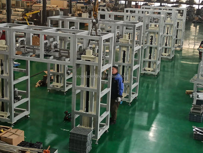 ZhengHe Pallet conveyor system XI-TS5 by rollers for engine assembly detection line