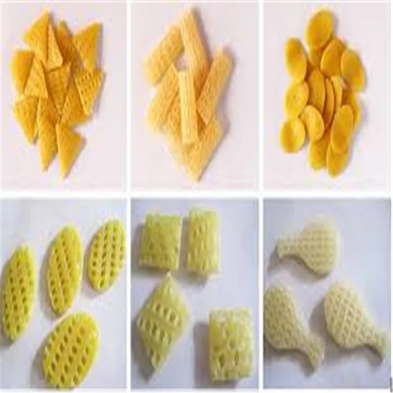 automatic 3d papad snacks pellet snack production line automatic pani puri making machine 3d pellet slanty foods extruder