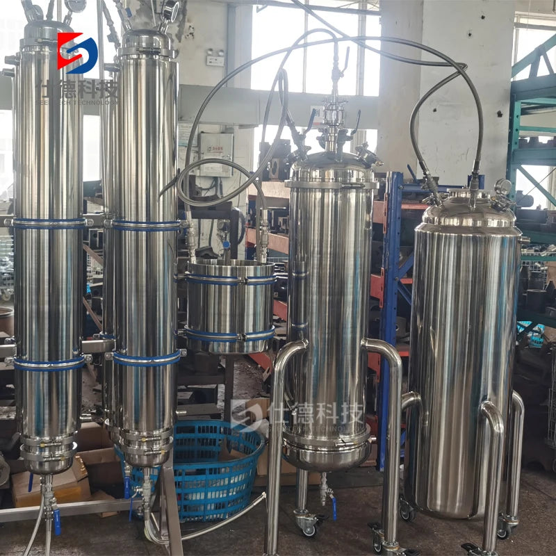 Output large plant closed loop extractor butane extractors close loop extraction system 80lb