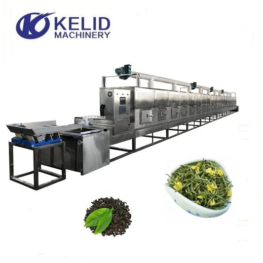 Microwave Silkworm Cocoon Dryer Machinery Tunnel Microwave Oven