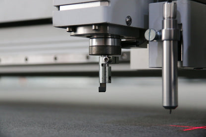 Ruk Pattern Label Pvc Cardboard Flat Bed Cutter Plotter Digital Automatic Flatbed Die Cutting Machine