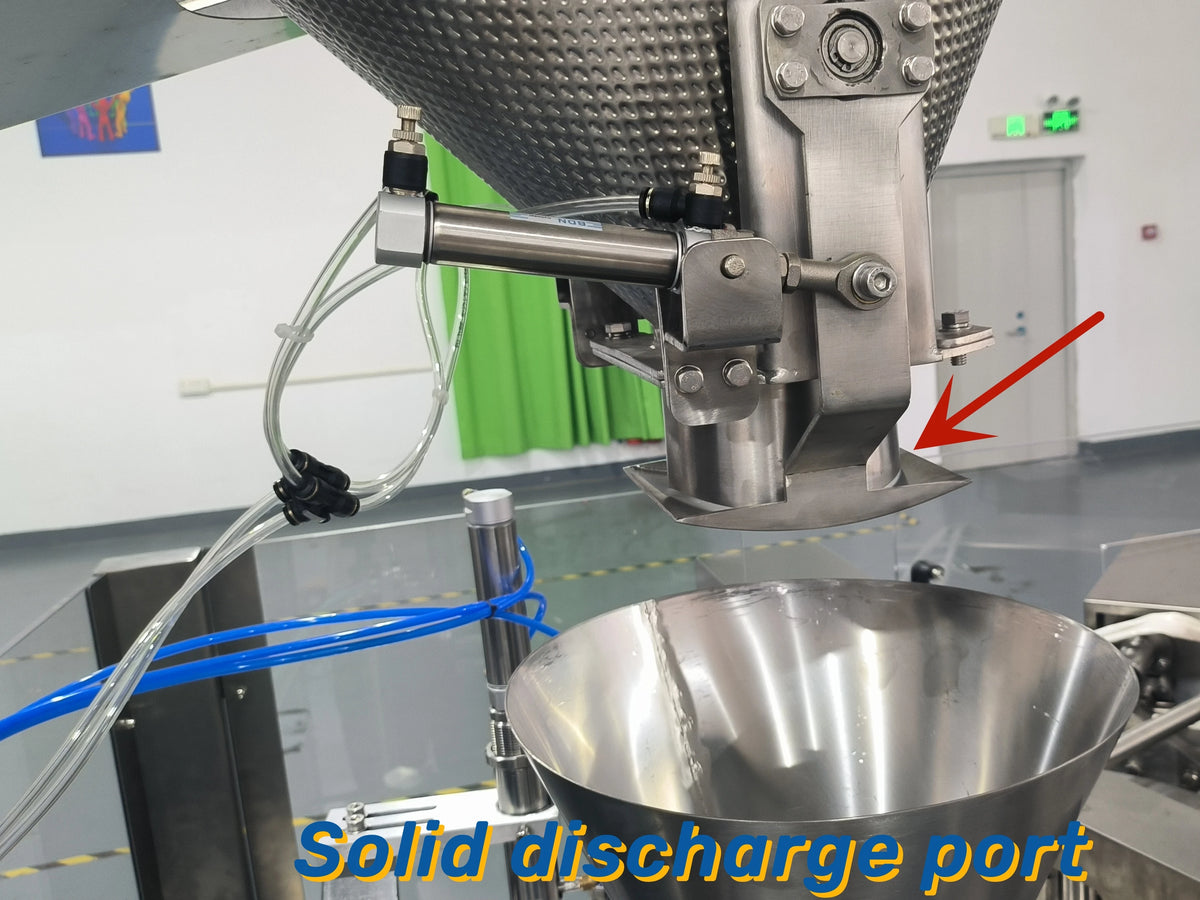 Bowl Conveyor Feeding Ready-To-Eat Food Chicken Soup Doypack Automatic Rotating Retort Bag Packaging Machine