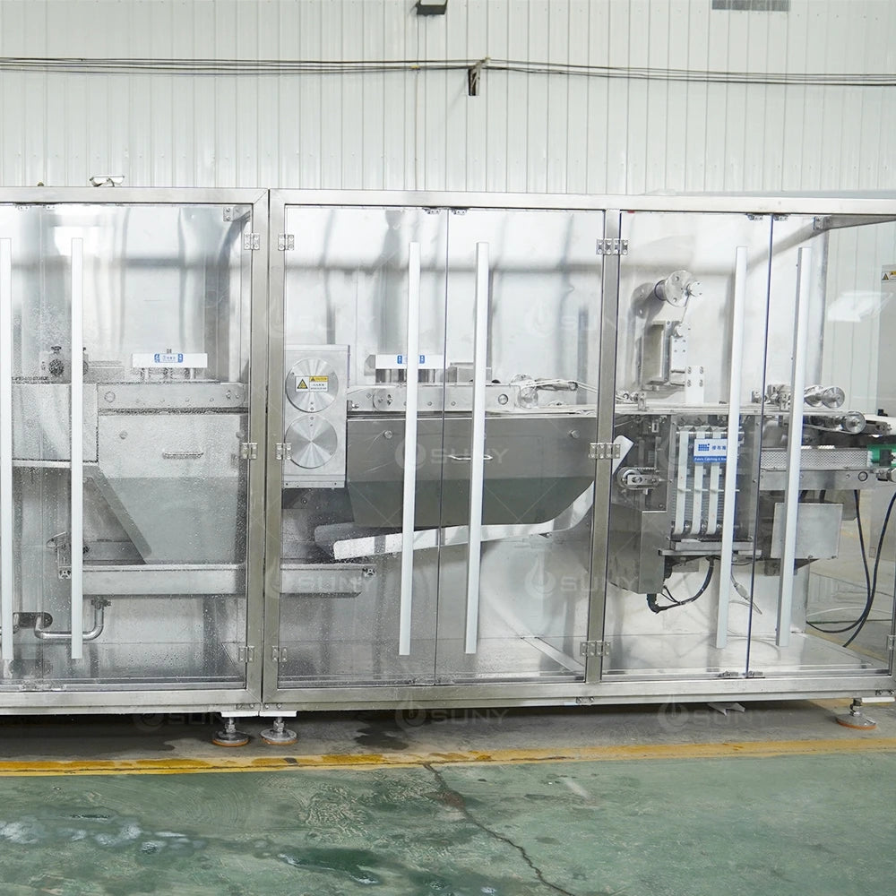 SUNY GROUP Full Automatic Baby Cleaning Wet Wipes Making Machinery Makeup Wipes Wet Tissues Manufacturing Equipment Price