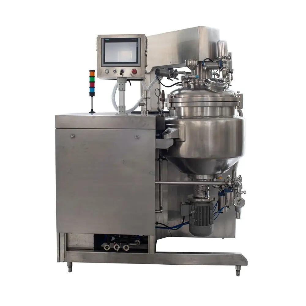 100L vacuum processing unit cosmetic mixing tank for emulsion, cream, lipstick