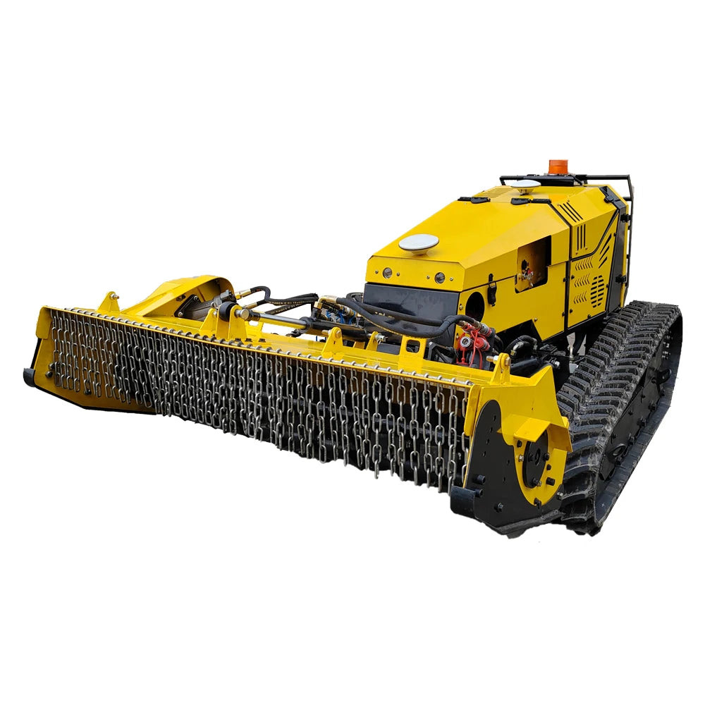 Large bush Mower Efficient heavy duty large/4 stroke crawler remote control shingle mower