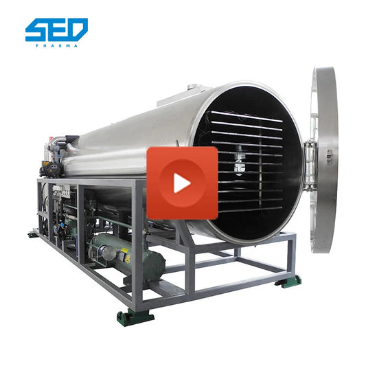 400 kg / batch High Efficiency Large Freeze Dryer Freeze Dryer Industrial