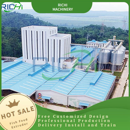 Hot Sale Fish Food Pellet Extruder Machine for Fish Feed Pellet Making