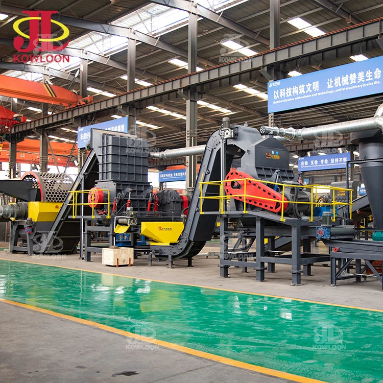 Brand New Waste Tire Recycling Machine Rubber Crusher Car Tire Shredder Tyre Recycling Line