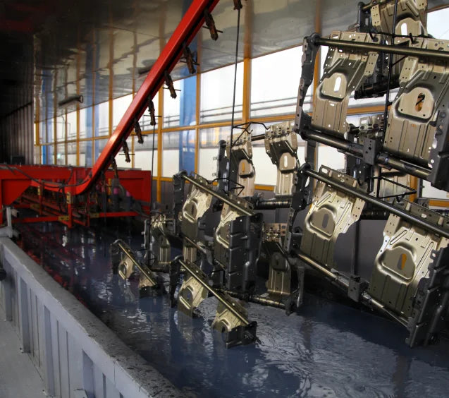 Industrial Electrophoretic Painting Equipment With Complete Spraying Machine