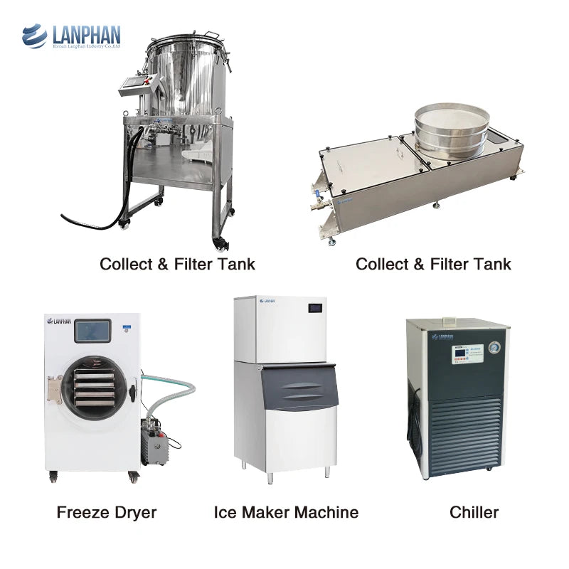 New Solventless Extraction Machine With Explosion-proof Motor For Plant Separation