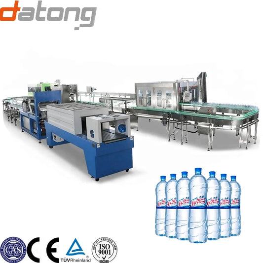Full Automatic Complete Production Line For Drinking Pure Mineral Water