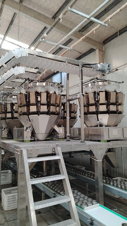 Automatic multihead weigher for rice noodle packaging machine /Smart Weigh Rice Noodles Packaging Machine