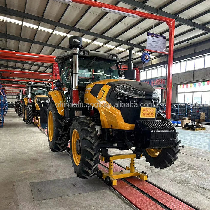 famous russian tractor brands 90hp 80hp with cabin used in farm or land
