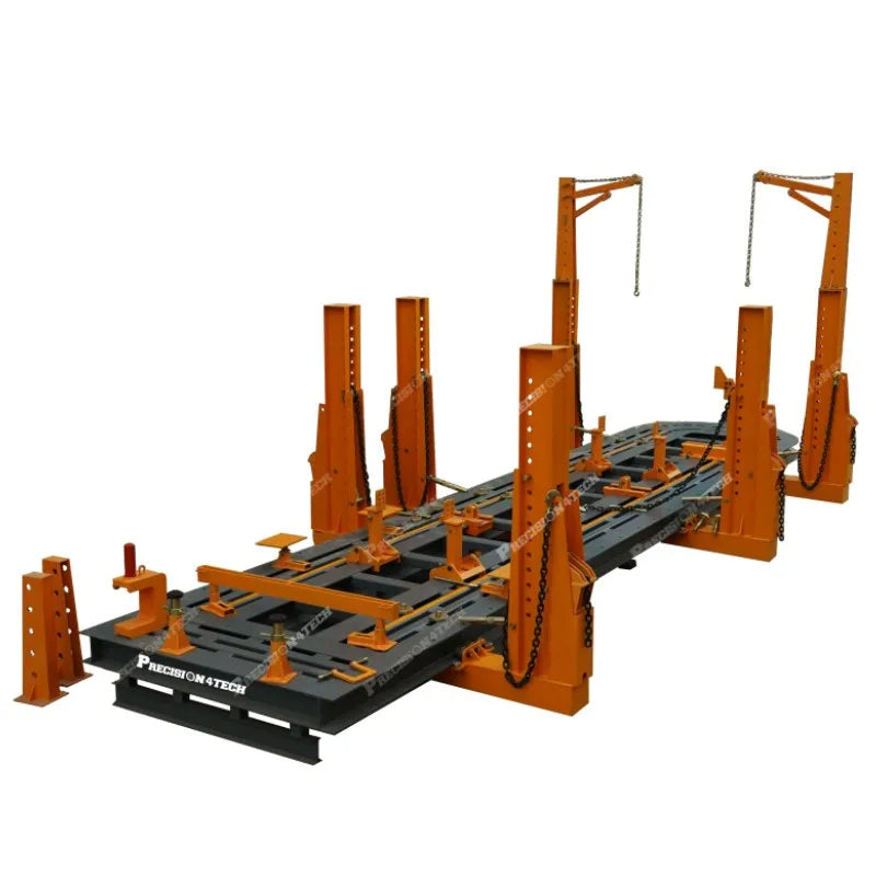 PRECISION customized PRE-6800 truck chassis bench repair machine and bus straightening equipment for truck repair shop with CE