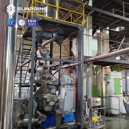 SunPring fish food extruder fish feed pelletizer floating fish feed extruder